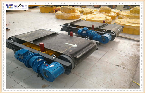 高强磁RCYD-10永磁自卸午夜精品久久久久久,再生石子厂破碎吸钢筋头吸力大